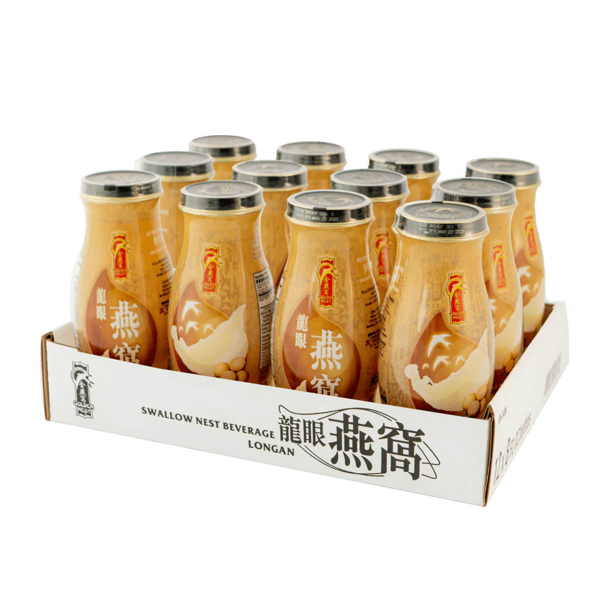 Premium Bird's Nest Drink - Longan -  6 or 12 Bottles x 240ml (8 oz.) - Image 4