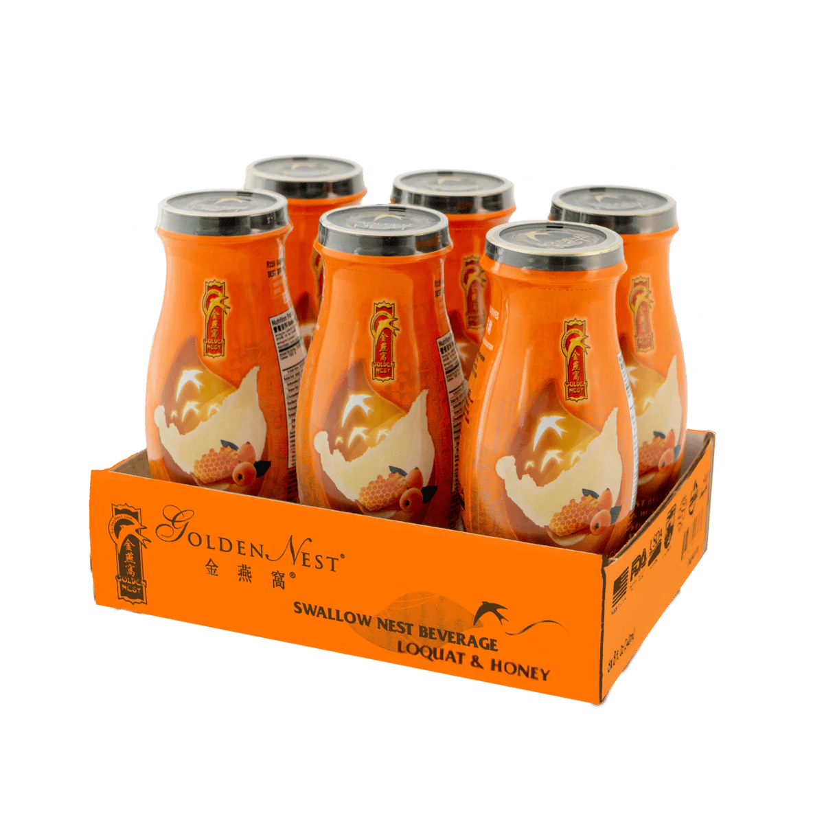 Premium Bird's Nest Drink - Loquat and Honey - 6 or 12 Bottles x 240ml (8 oz.) - Image 3