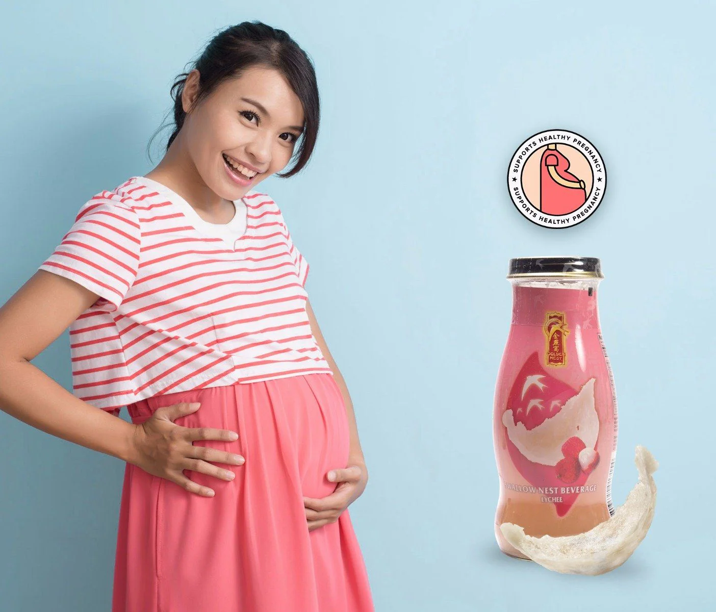 Premium Bird's Nest Drink - Lychee -  6 or 12 Bottles x 240ml (8 oz.) - Image 7