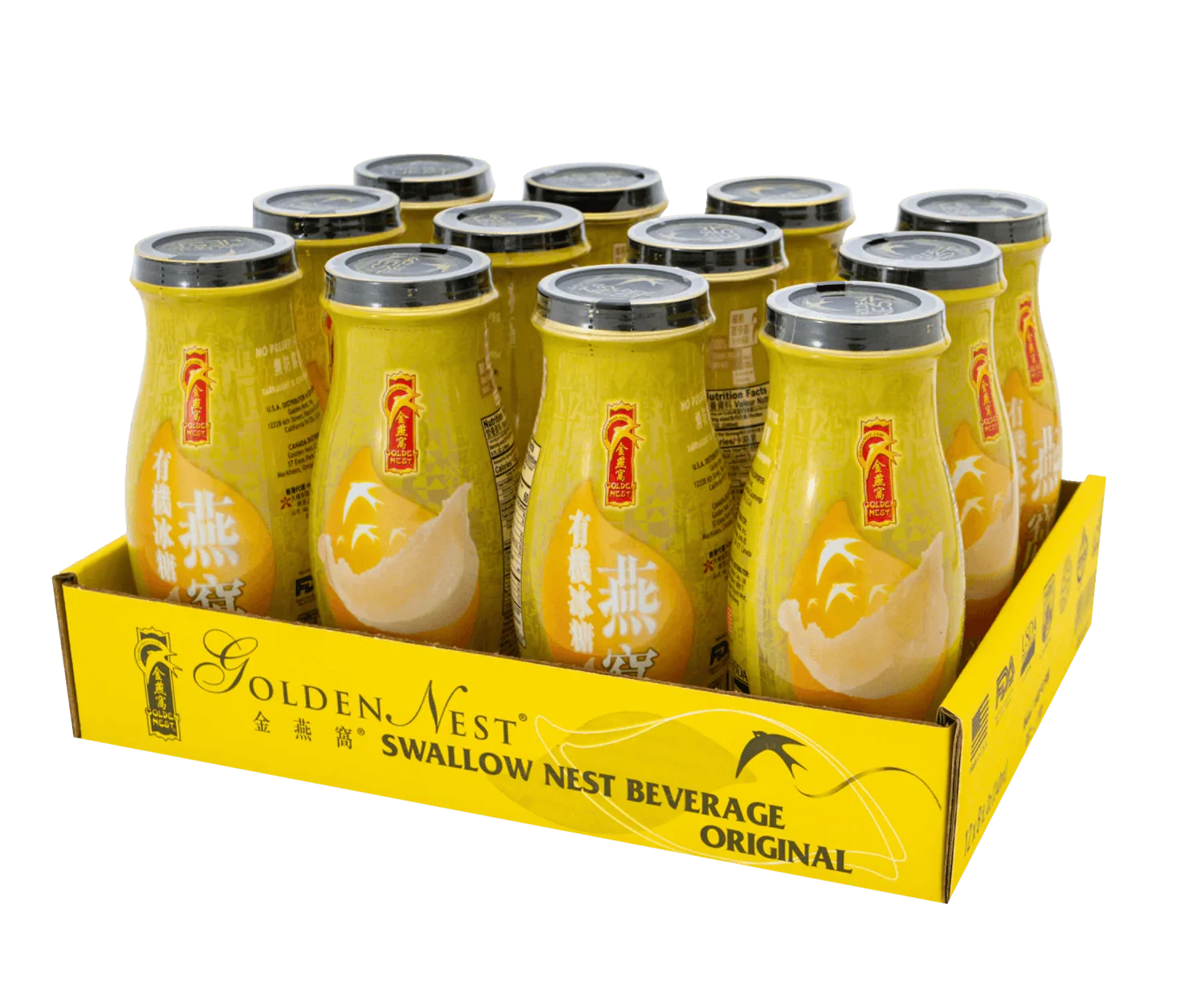Premium Bird's Nest Drink - Original -  6 or 12 Bottles x 240ml (8 oz.) - Image 4