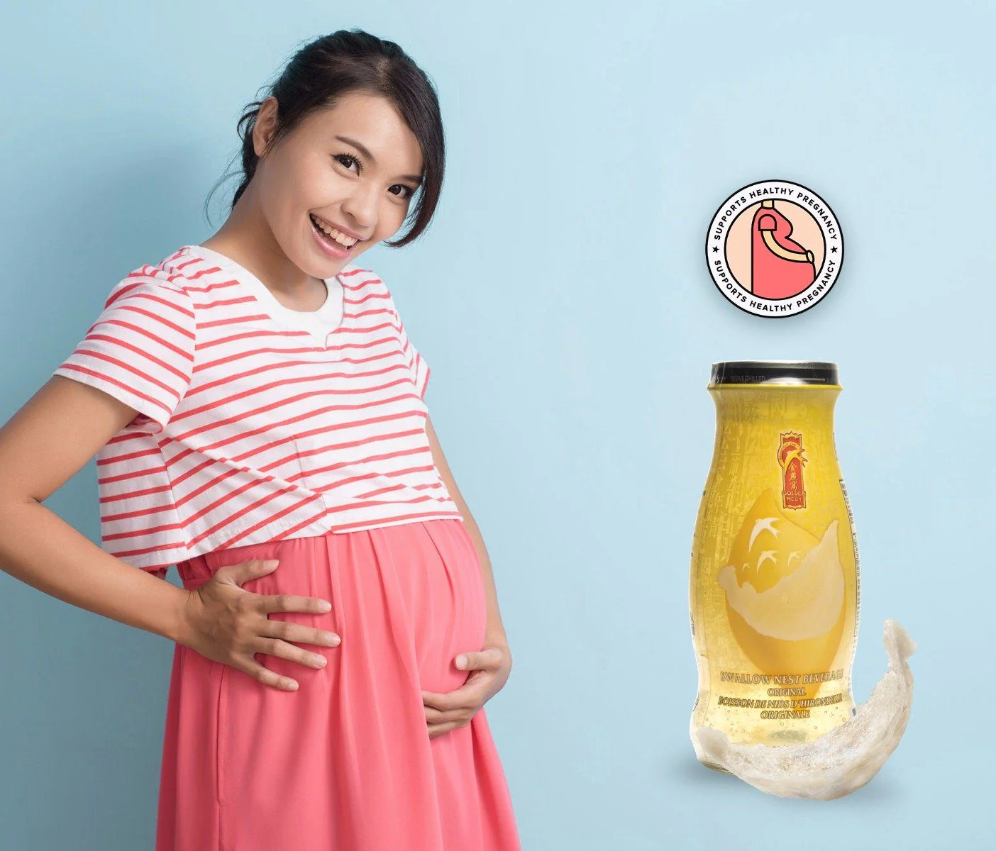 Premium Bird's Nest Drink - Original -  6 or 12 Bottles x 240ml (8 oz.) - Image 7