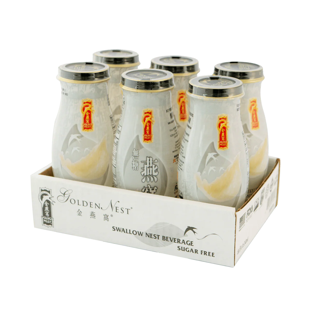 Premium Bird's Nest Drink -  Sugar Free -  6 or 12 Bottles x 240ml (8 oz.) - Image 3