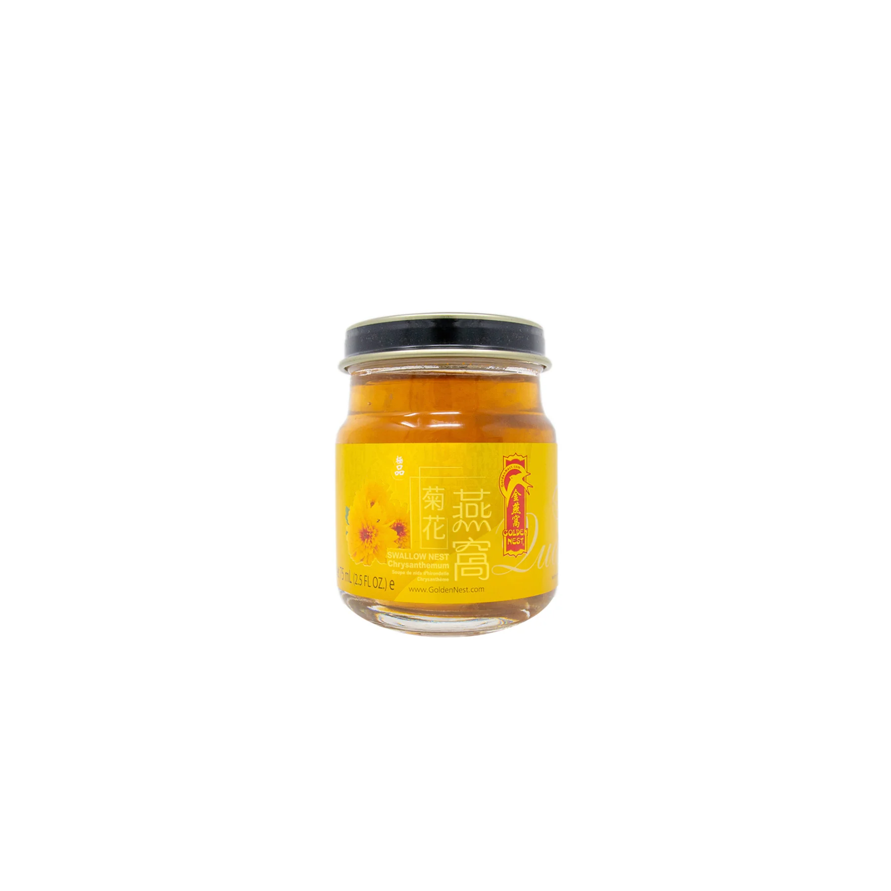 Golden Nest Gift Pack Premium Bird’s Nest Soup - Chrysanthemum - 6 bottles + 1 bottle x 75ml (2.5 oz.) - Image 4
