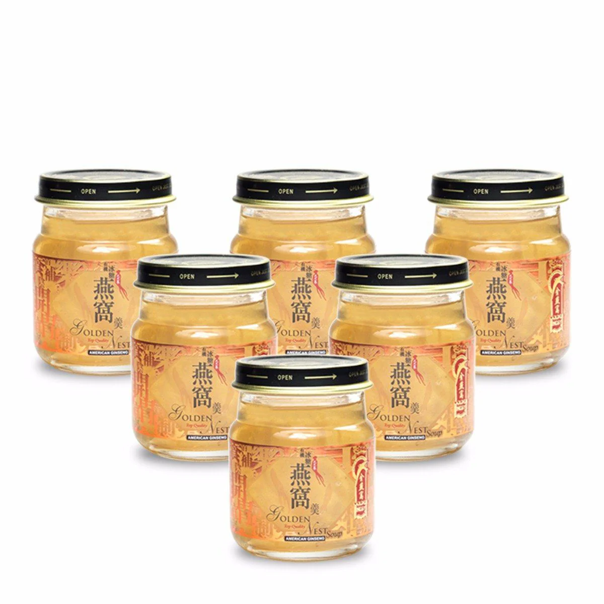 Premium Bird’s Nest Soup - Ginseng - 6 bottles x 75ml (2.5 oz.) - Image 5