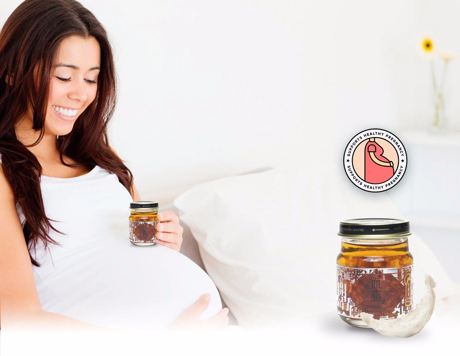 Premium Red Bird’s Nest Soup - Red Date & Goji Berries - 6 bottles x 75ml (2.5 oz.) - Image 5